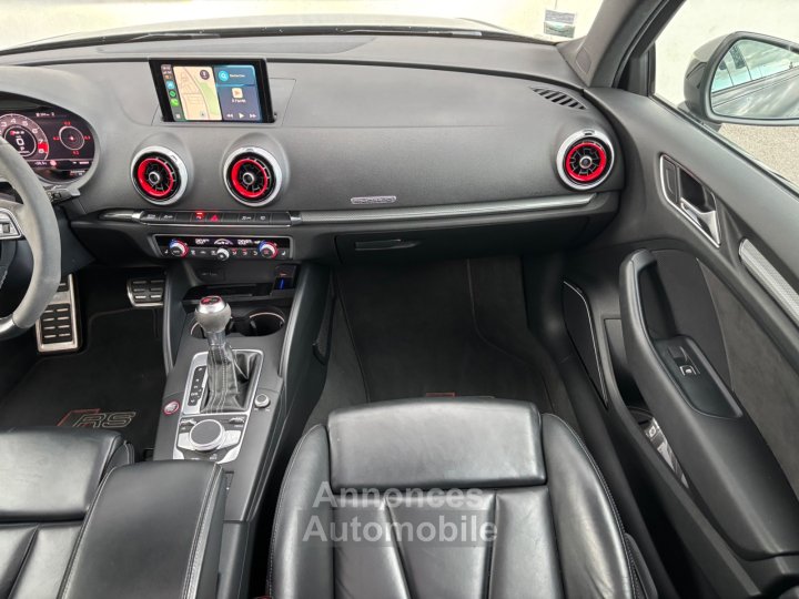 Audi RS3 SPORTBACK Sedan 25l TFSI 400cv S tronic 7 Quattro - Stage 1 502cv 677nm / Conversion Éthanol / Toit Ouvrant - - 43