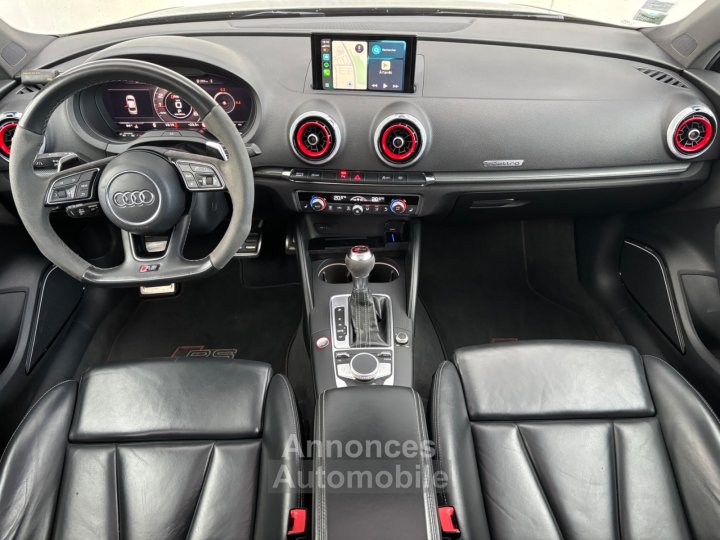Audi RS3 SPORTBACK Sedan 25l TFSI 400cv S tronic 7 Quattro - Stage 1 502cv 677nm / Conversion Éthanol / Toit Ouvrant - - 44