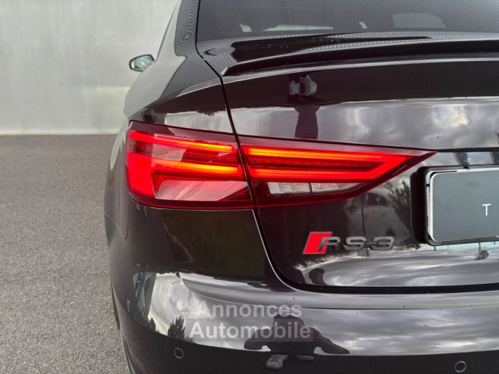 Audi RS3 SPORTBACK Sedan 25l TFSI 400cv S tronic 7 Quattro - Stage 1 502cv 677nm / Conversion Éthanol / Toit Ouvrant - - 46