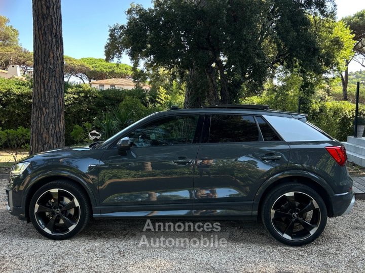 Audi Q2 30 TDI 116 S tronic 7 S Line %2B / 1ÈRE MAIN ORIGINE FRANCE / ENTRETIEN COMPLET À JOUR - 3