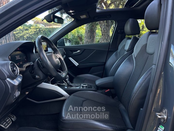Audi Q2 30 TDI 116 S tronic 7 S Line %2B / 1ÈRE MAIN ORIGINE FRANCE / ENTRETIEN COMPLET À JOUR - 11