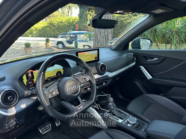 Audi Q2 30 TDI 116 S tronic 7 S Line %2B / 1ÈRE MAIN ORIGINE FRANCE / ENTRETIEN COMPLET À JOUR - 14