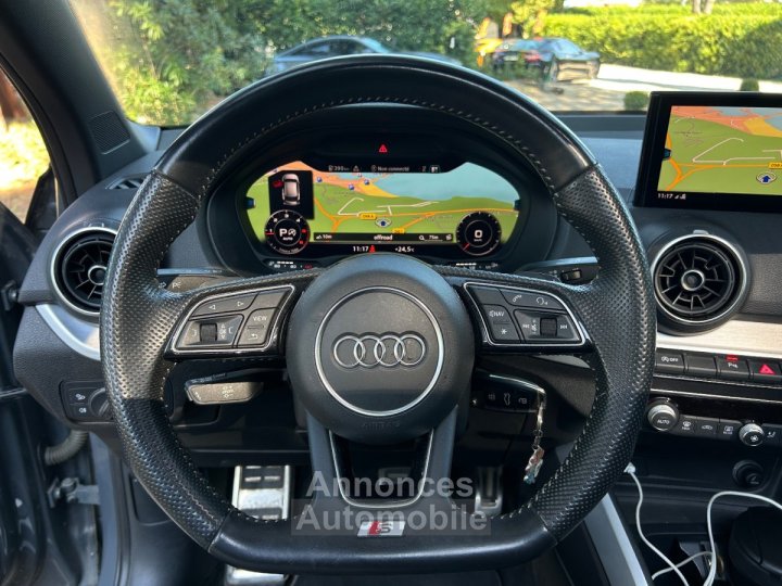 Audi Q2 30 TDI 116 S tronic 7 S Line %2B / 1ÈRE MAIN ORIGINE FRANCE / ENTRETIEN COMPLET À JOUR - 16