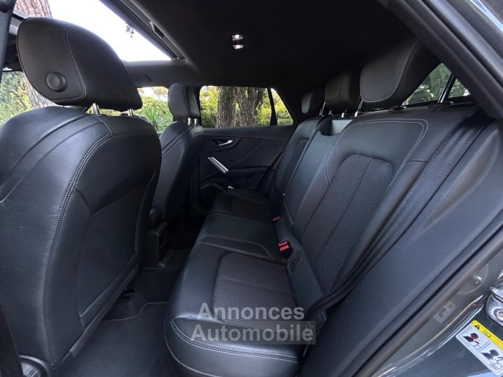 Audi Q2 30 TDI 116 S tronic 7 S Line %2B / 1ÈRE MAIN ORIGINE FRANCE / ENTRETIEN COMPLET À JOUR - 19