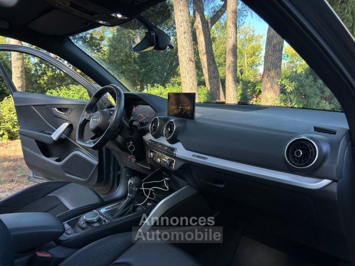 Audi Q2 30 TDI 116 S tronic 7 S Line %2B / 1ÈRE MAIN ORIGINE FRANCE / ENTRETIEN COMPLET À JOUR - 24