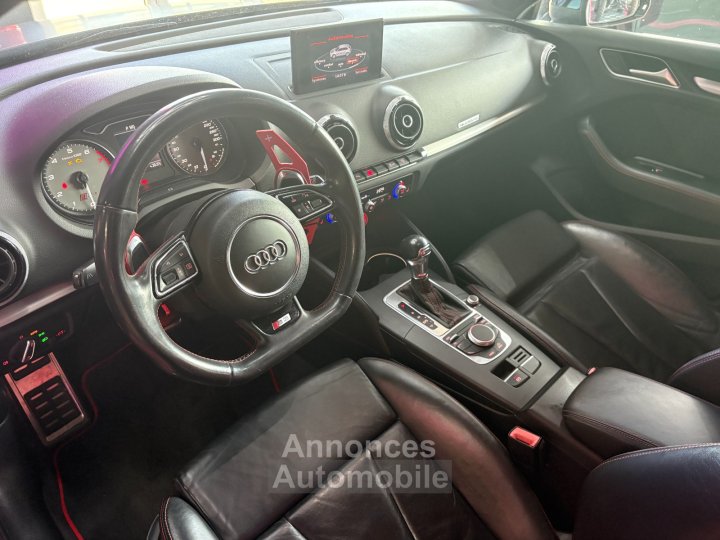 Audi S3 SPORTBACK 20 TFSI 300 ch Quattro ~ Sièges chauffants ~ Régulateur de vitesse adaptatif ~ Radar AV/AR ~ Vidange boîte et Haldex - 15