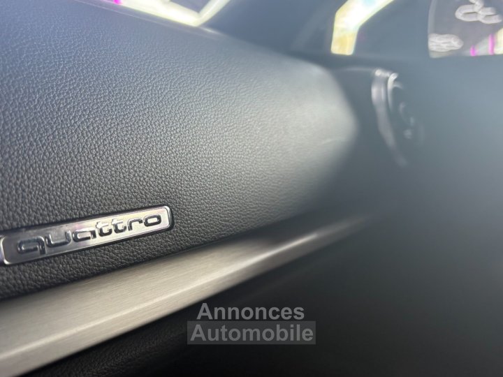 Audi S3 SPORTBACK 20 TFSI 300 ch Quattro ~ Sièges chauffants ~ Régulateur de vitesse adaptatif ~ Radar AV/AR ~ Vidange boîte et Haldex - 32