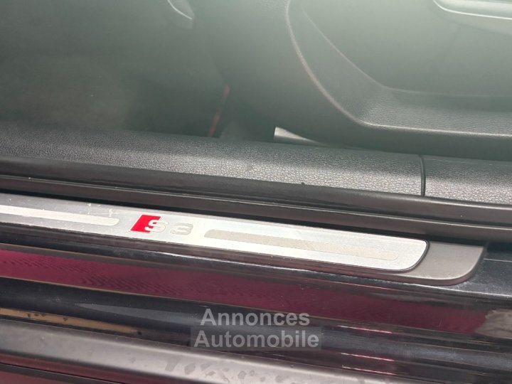 Audi S3 SPORTBACK 20 TFSI 300 ch Quattro ~ Sièges chauffants ~ Régulateur de vitesse adaptatif ~ Radar AV/AR ~ Vidange boîte et Haldex - 35