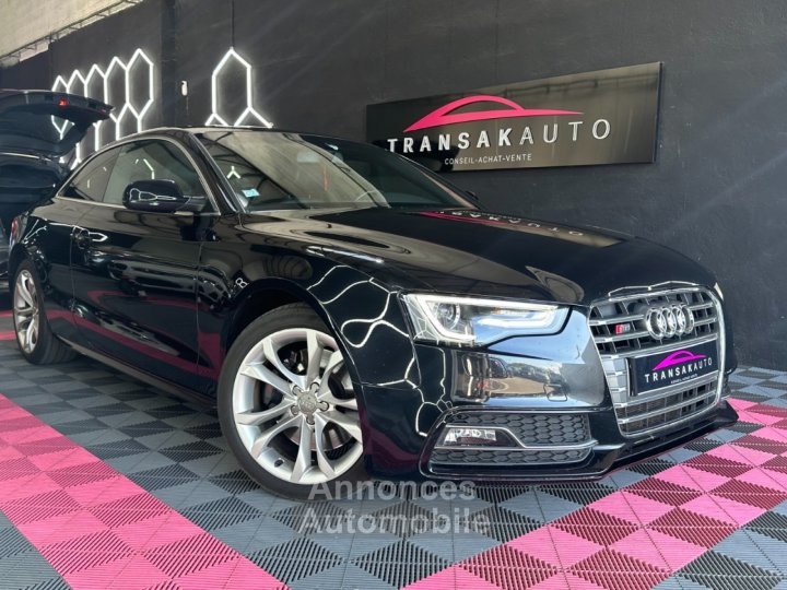 Audi S5 Coupé 333 ch 30L TFSI V6 Quattro S tronic 7 ~ Sièges chauffants et électriques - 1