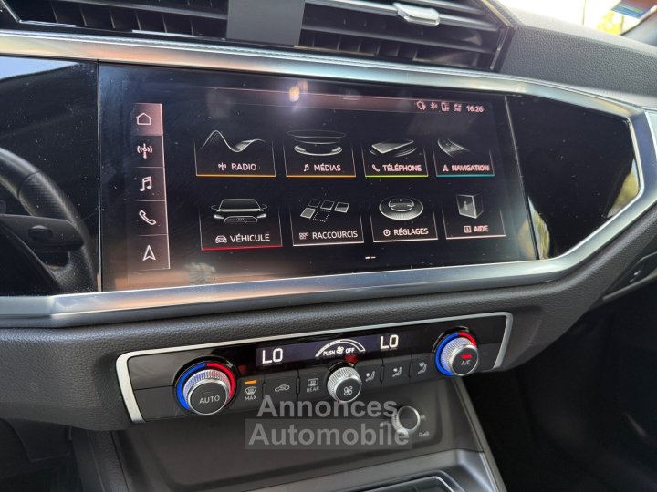 Audi Q3 35 TFSI 150 ch S line - 1 ERE MAIN - SUIVI COMPLET - GARANTIE 12 MOIS - - 15