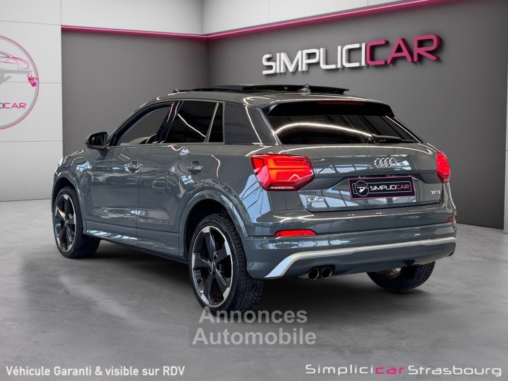 Audi Q2 14 TFSI COD 150 ch S tronic 7 Design Luxe GRIS NANO - TOIT OUVRANT - KEYLESS GO - PACK ASSIS ROUTE - AFFICHAGE TETE HAUTE - 3