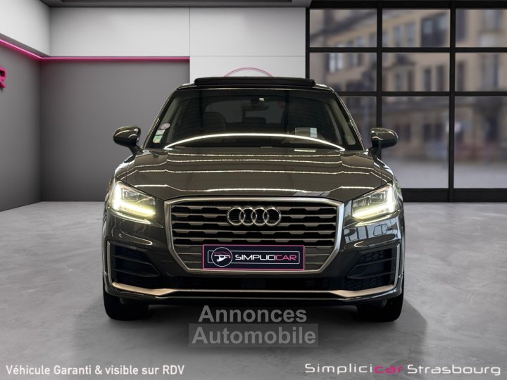 Audi Q2 14 TFSI COD 150 ch S tronic 7 Design Luxe GRIS NANO - TOIT OUVRANT - KEYLESS GO - PACK ASSIS ROUTE - AFFICHAGE TETE HAUTE - 4
