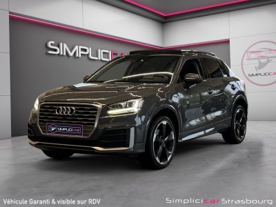 Audi Q2 14 TFSI COD 150 ch S tronic 7 Design Luxe GRIS NANO - TOIT OUVRANT - KEYLESS GO - PACK ASSIS ROUTE - AFFICHAGE TETE HAUTE   - 5