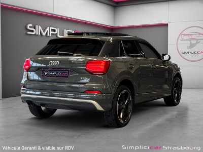 Audi Q2 14 TFSI COD 150 ch S tronic 7 Design Luxe GRIS NANO - TOIT OUVRANT - KEYLESS GO - PACK ASSIS ROUTE - AFFICHAGE TETE HAUTE   - 8