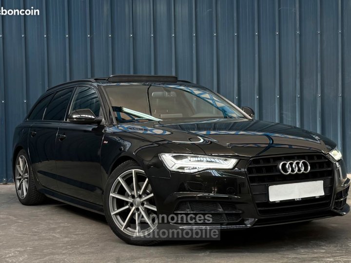 Audi A6 S-Line 20 TDI 190ch S-TRONIC Parfait état Toit ouvrant Panoramique Feux LED Garantie 12 mois - - 2