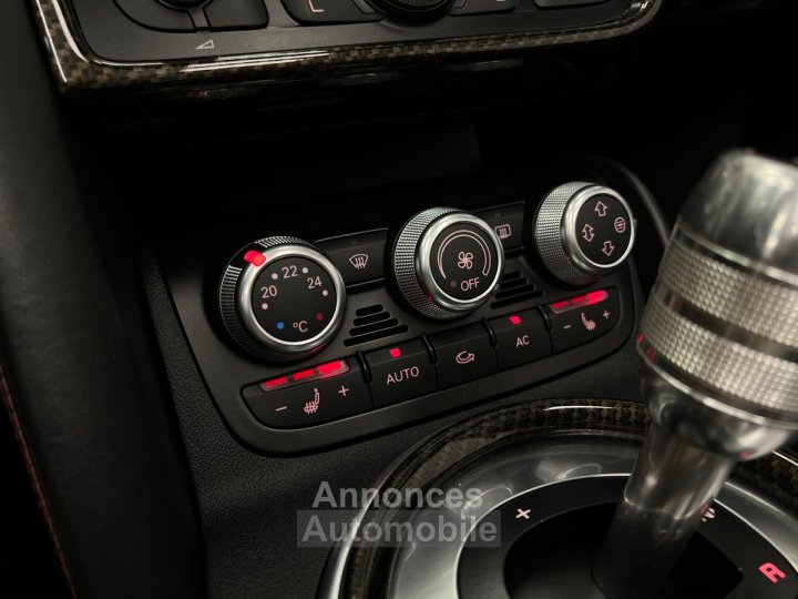 Audi R8 V10 Spyder 52 FSI 525 ch Quattro R-Tronic 6 / Capristo / Freins céramique / BO / Suivi - 14