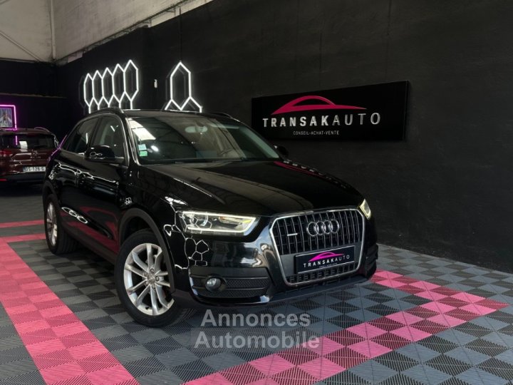 Audi Q3 20 TDI 177 ch Quattro Ambiente PHASE 2 S tronic 7 ~ Climatisation automatique bi-zone ~ Écran multimédia ~ Radars AR - 1