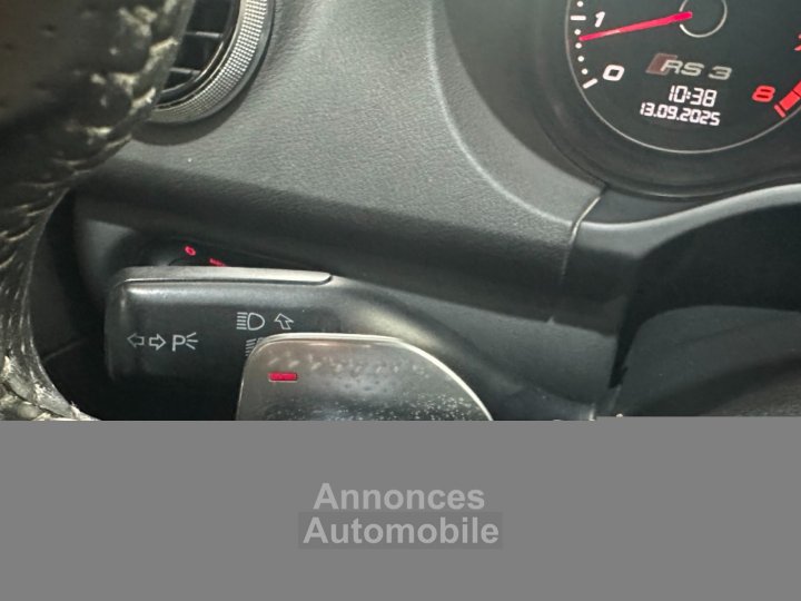 Audi RS3 SPORTBACK 8P Phase 2 340 ch 25 TFSI Quattro S-Tronic ~ Française ~ Sono Bose ~ MMI ~ Mode Sport ~ Feux Auto - 1