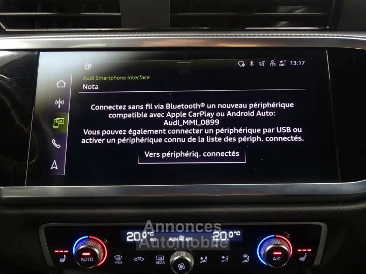 Audi Q3 Sportback 45TFSIe Sline Stronic VIRTUAL-NAVI-CUIR - 14