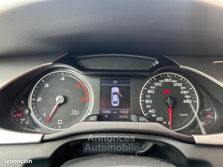 Audi A4 27 TDI 190 S-LINE MULTITRONIC BVA-CAMERA DE RECUL-GARANTIE 6 MOIS - 19