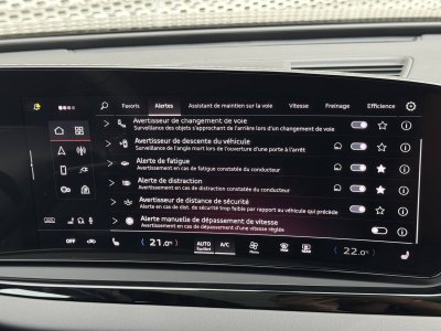 Audi A5 AVANT Avant e-hybrid 299 ch S tronic 7 Quattro S line   - 19