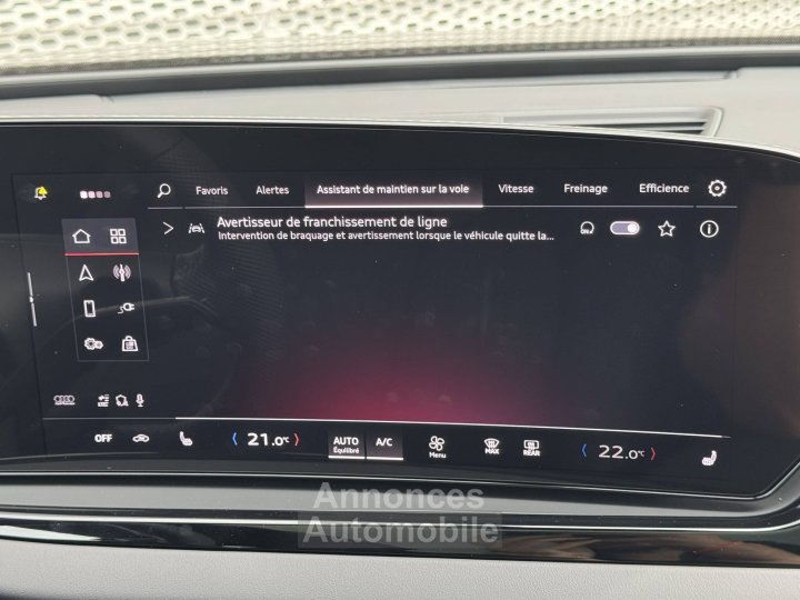 Audi A5 AVANT Avant e-hybrid 299 ch S tronic 7 Quattro S line - 20