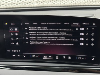 Audi A5 AVANT Avant e-hybrid 299 ch S tronic 7 Quattro S line   - 22