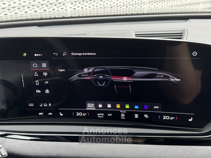 Audi A6 Avant e-hybrid 367 ch S tronic 7 Quattro S line - 14