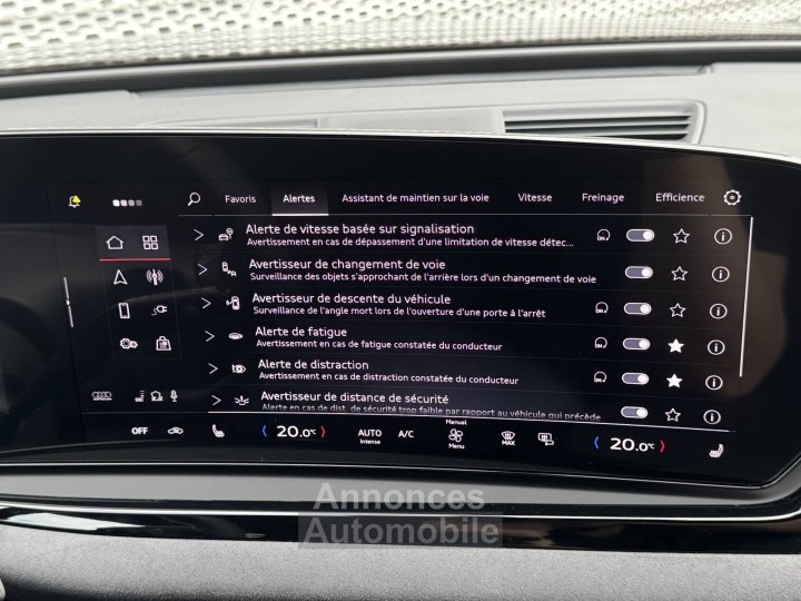 Audi A6 Avant e-hybrid 367 ch S tronic 7 Quattro S line - 16