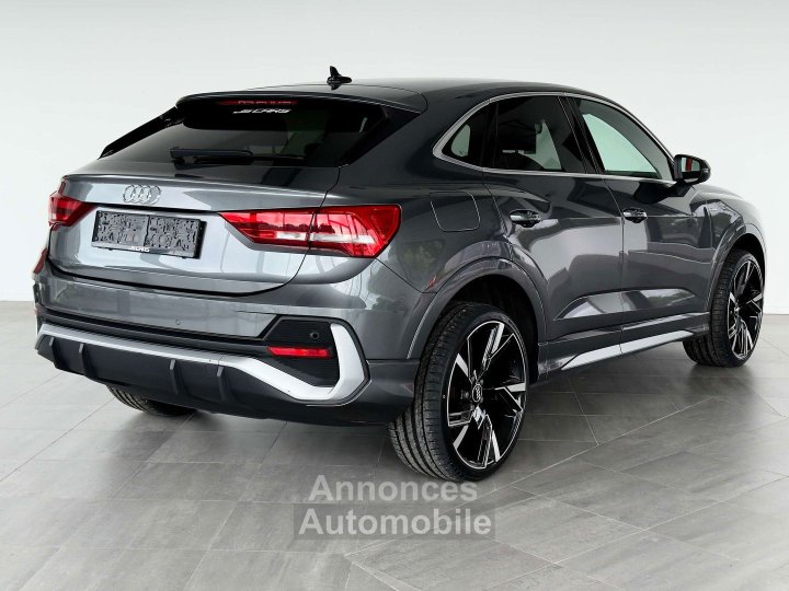 Audi Q3 Sportback 20TDi S-LINE-1ERPRO-COCKPIT-CUIR-PDC - 9