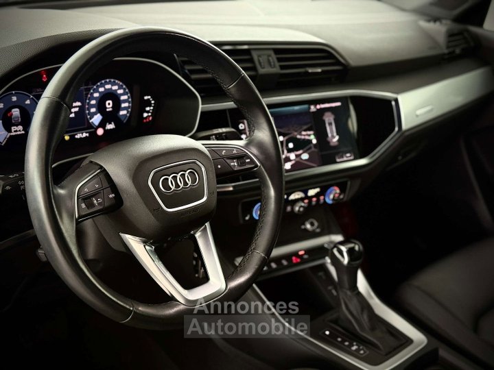 Audi Q3 Sportback 20TDi S-LINE-1ERPRO-COCKPIT-CUIR-PDC - 12