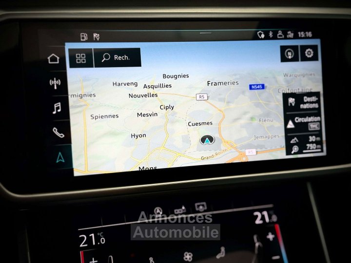 Audi A6 BREAK 20TDi FULL S-LINE-COCKPIT-TO-CAMERA360-PDC - 14