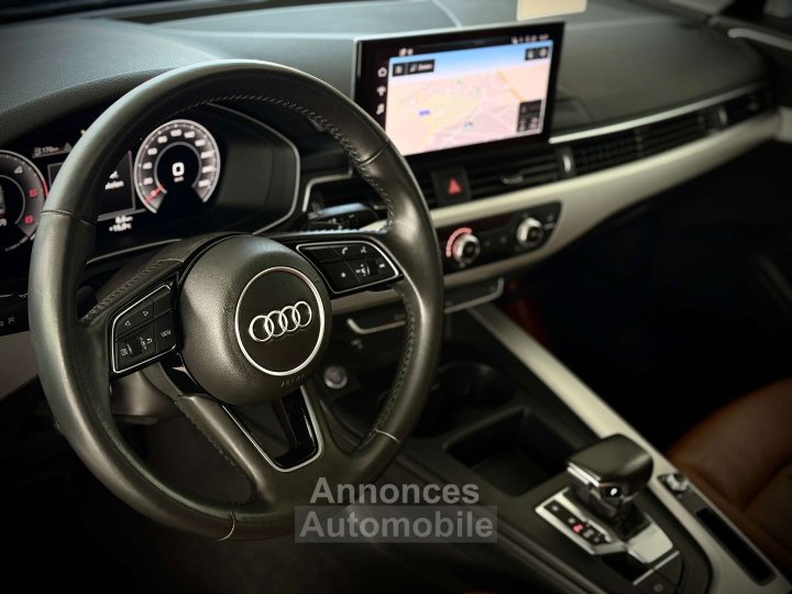 Audi A4 20TDi SPORT-1ERPRO-COCKPIT-CUIR-CAMERA-PDC-TVA - 12