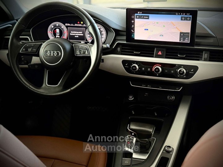 Audi A4 20TDi SPORT-1ERPRO-COCKPIT-CUIR-CAMERA-PDC-TVA - 16