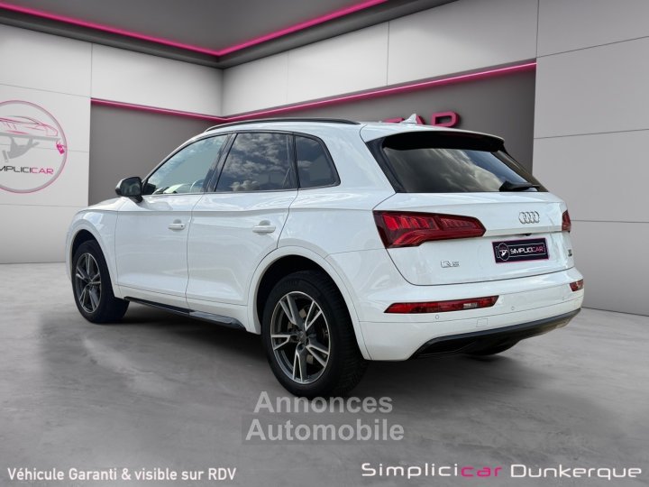 Audi Q5 20 TDI 163 S tronic 7 Quattro Design Luxe Garantie 12 Mois Toit Ouvrant Sièges Chauffants Carplay Hayon Electrique Virtual - 3