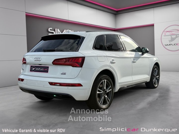 Audi Q5 20 TDI 163 S tronic 7 Quattro Design Luxe Garantie 12 Mois Toit Ouvrant Sièges Chauffants Carplay Hayon Electrique Virtual - 10
