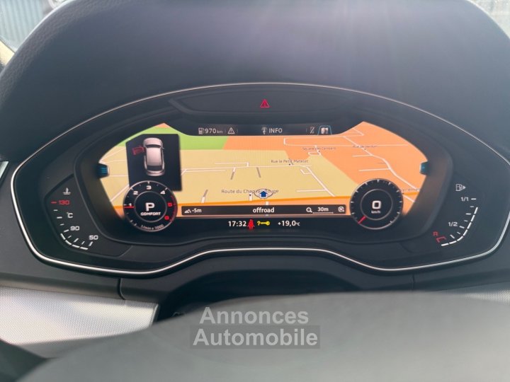 Audi Q5 20 TDI 163 S tronic 7 Quattro Design Luxe Garantie 12 Mois Toit Ouvrant Sièges Chauffants Carplay Hayon Electrique Virtual - 12