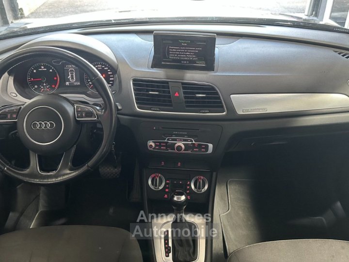 Audi Q3 20 TDI 177 ch Quattro Ambiente PHASE 2 S tronic 7 ~ Climatisation automatique bi-zone ~ Écran multimédia ~ Radars AR - 7