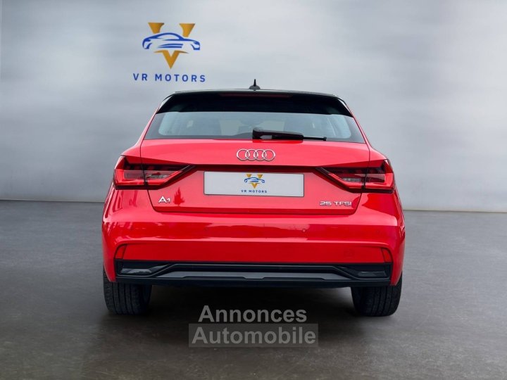 Audi A1 Sportback II 25 10 TFSI 95ch Advanced Stronic *SUIVI / 1ere MAIN / CARPLAY* - 6