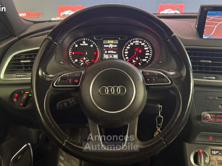 Audi Q3 s-line 20 tdi 140 cv garantie 12 mois - 9