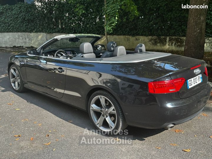 Audi A5 (2) cabriolet 30 v6 tdi 204 avus multitronic garantie carnet complet - 2