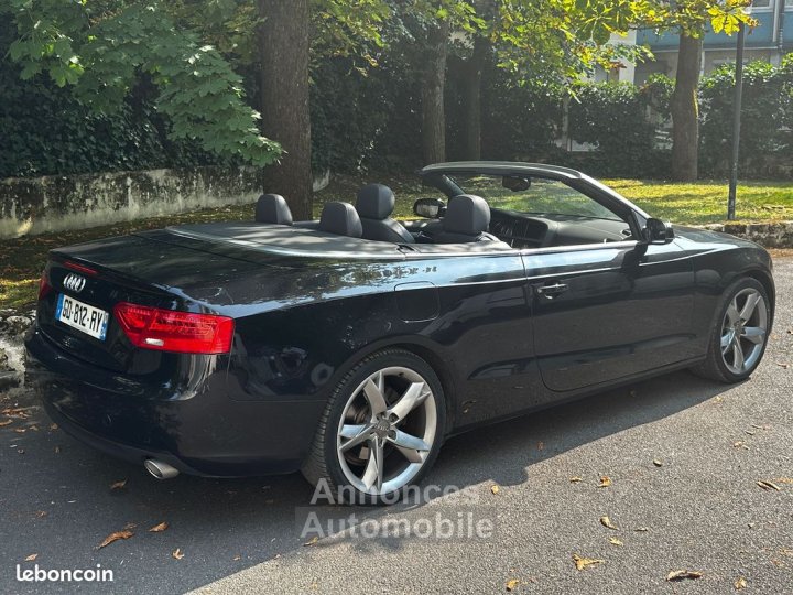 Audi A5 (2) cabriolet 30 v6 tdi 204 avus multitronic garantie carnet complet - 4