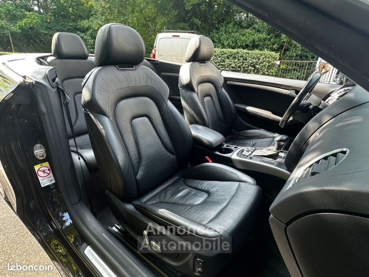 Audi A5 (2) cabriolet 30 v6 tdi 204 avus multitronic garantie carnet complet - 5