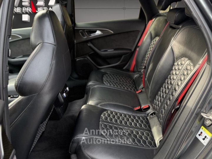 Audi RS6 Avant Performance 40 TFSI V8 605CV Pack RS Dynamic - Toit ouvrant - 12