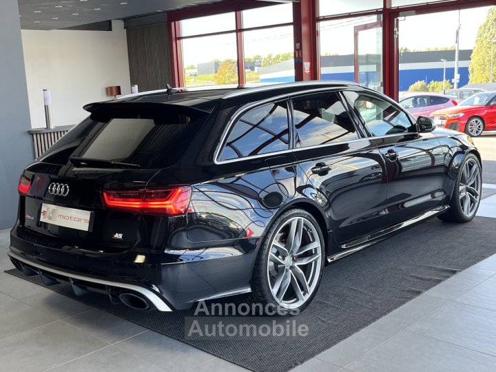 Audi RS6 AVANT 4,0 V8 TFSI 560 QUATTRO PACK EXCLUSIF GPS CAMERA KEYLESS HIFI BOSE MATRIX LED DR - 2