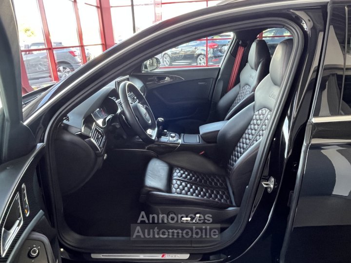 Audi RS6 AVANT 4,0 V8 TFSI 560 QUATTRO PACK EXCLUSIF GPS CAMERA KEYLESS HIFI BOSE MATRIX LED DR - 8
