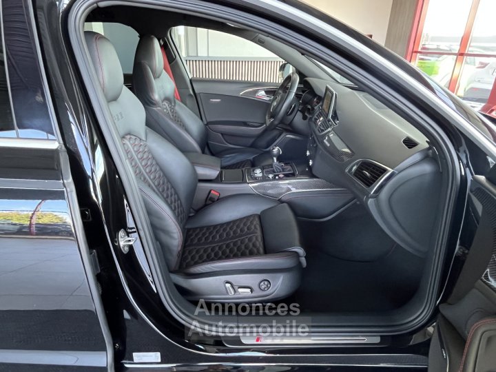 Audi RS6 AVANT 4,0 V8 TFSI 560 QUATTRO PACK EXCLUSIF GPS CAMERA KEYLESS HIFI BOSE MATRIX LED DR - 17