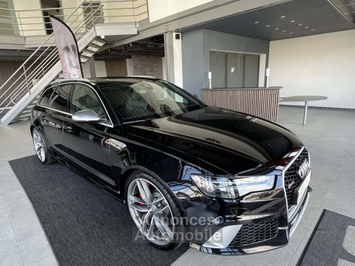 Audi RS6 AVANT 4,0 V8 TFSI 560 QUATTRO PACK EXCLUSIF GPS CAMERA KEYLESS HIFI BOSE MATRIX LED DR - 25
