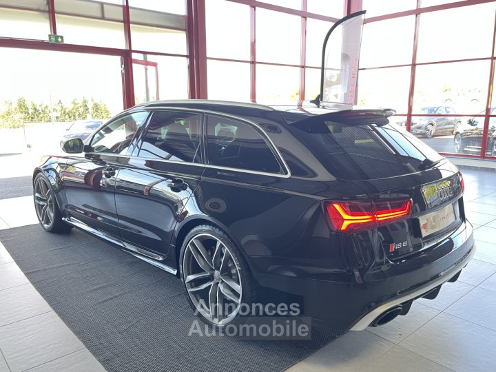 Audi RS6 AVANT 4,0 V8 TFSI 560 QUATTRO PACK EXCLUSIF GPS CAMERA KEYLESS HIFI BOSE MATRIX LED DR - 32