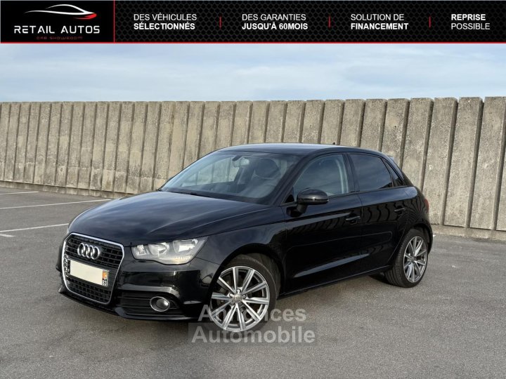 Audi A1 Sportback 16 TDI 90ch FAP Ambition Luxe S tronic 7 5 places - 1
